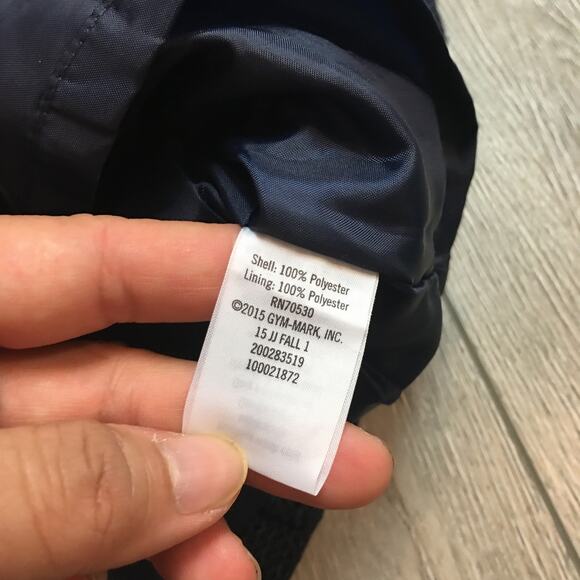 Janie and Jack Navy Boucle Dress 18-24 M - Picture 6 of 11